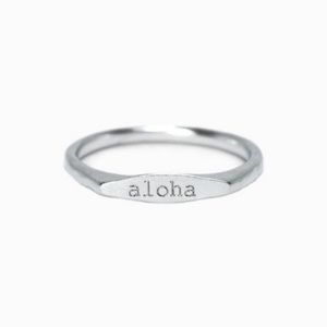 Pura Vida Aloha Ring